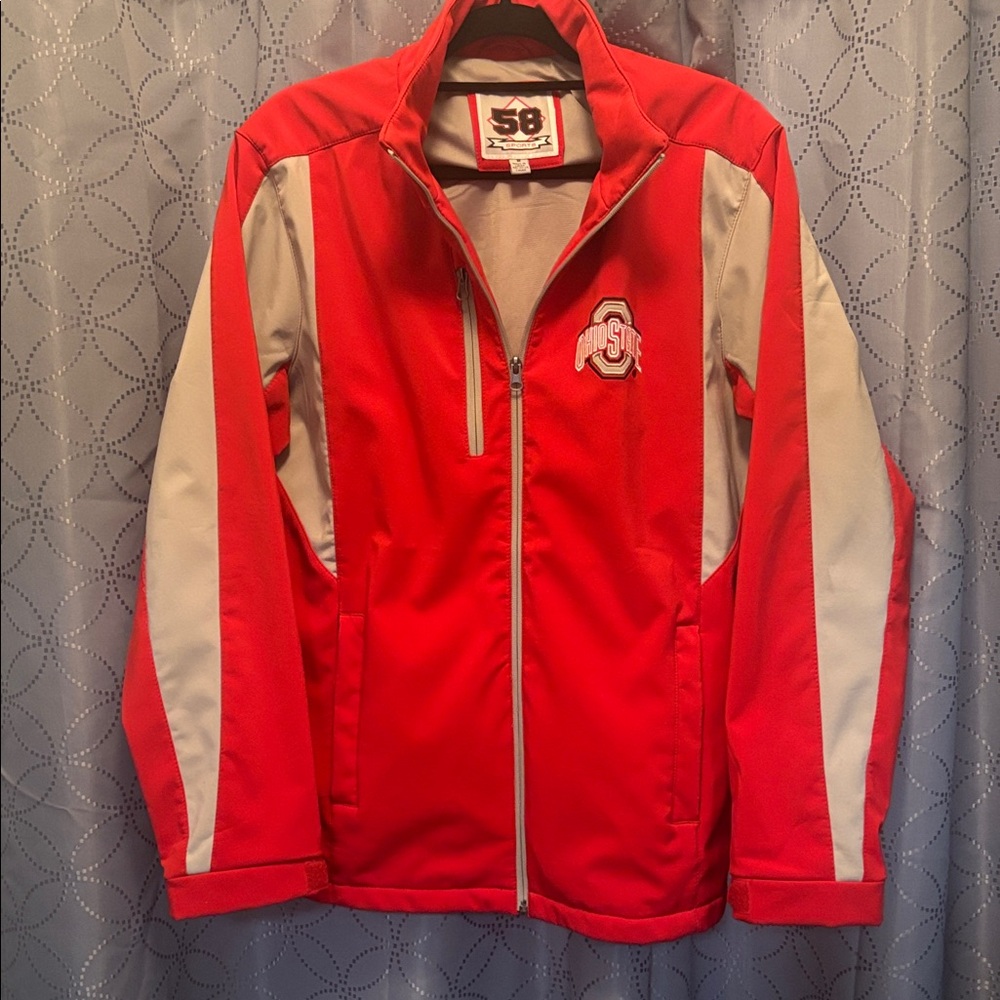 Ohio State Red and Gray Lightweight Jacket